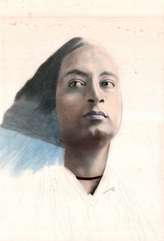 bozetto ritratto di Yogananda
